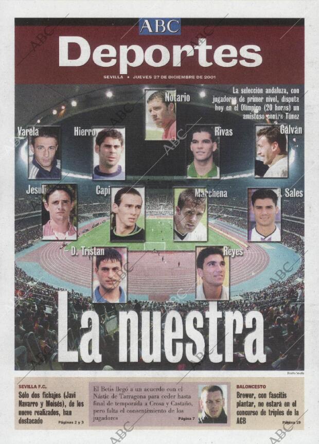 ABC SEVILLA 27-12-2001 página 93