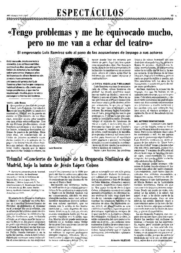 ABC MADRID 29-12-2001 página 73