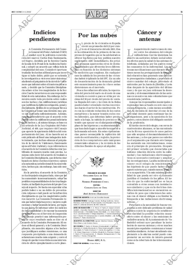 ABC MADRID 04-01-2002 página 11