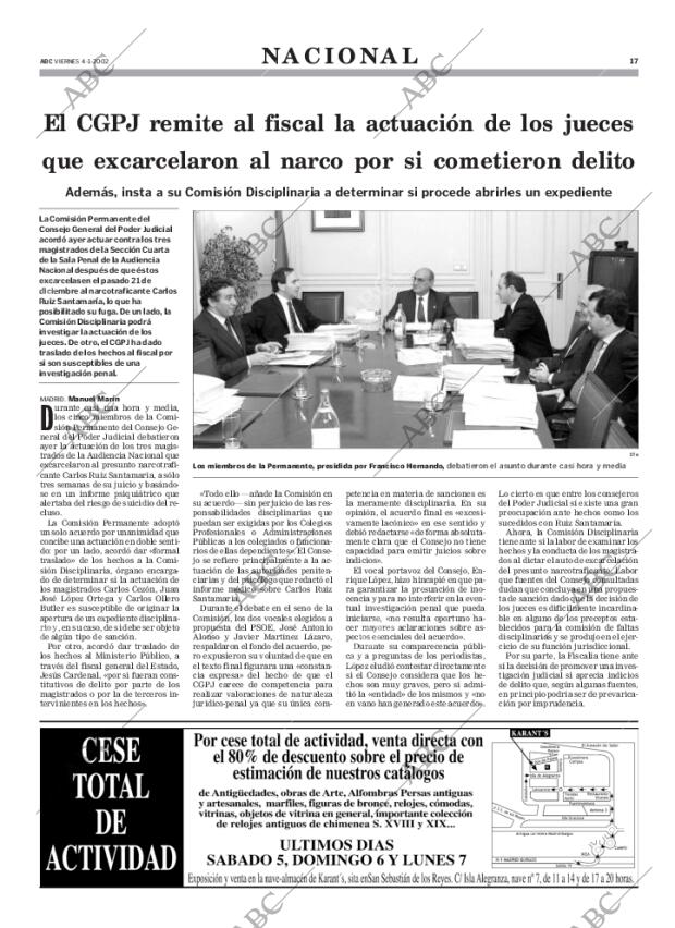 ABC MADRID 04-01-2002 página 17