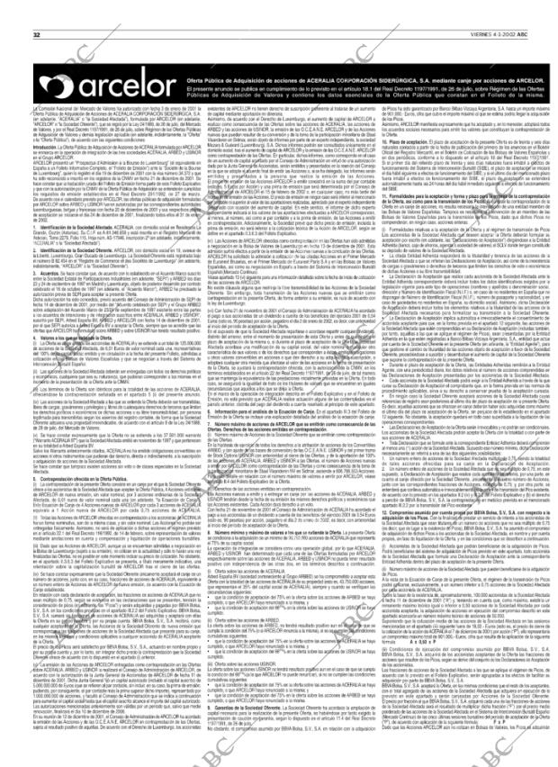 ABC MADRID 04-01-2002 página 32