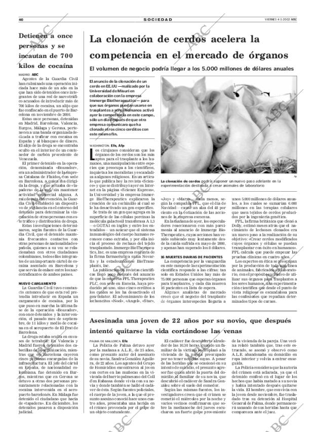 ABC MADRID 04-01-2002 página 40