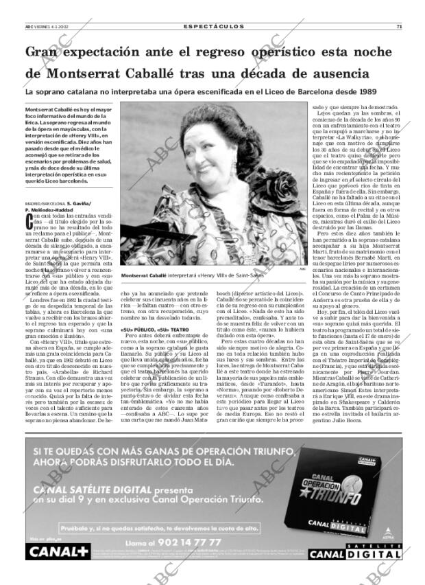 ABC MADRID 04-01-2002 página 71