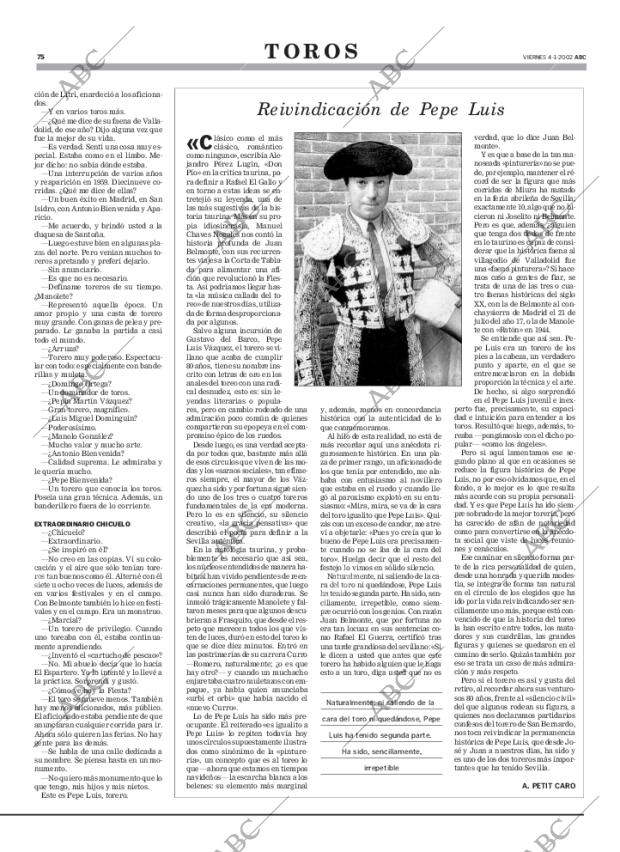 ABC MADRID 04-01-2002 página 75