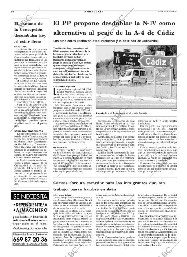 ABC SEVILLA 04-01-2002 página 54