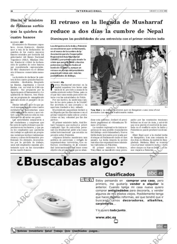 ABC MADRID 05-01-2002 página 34