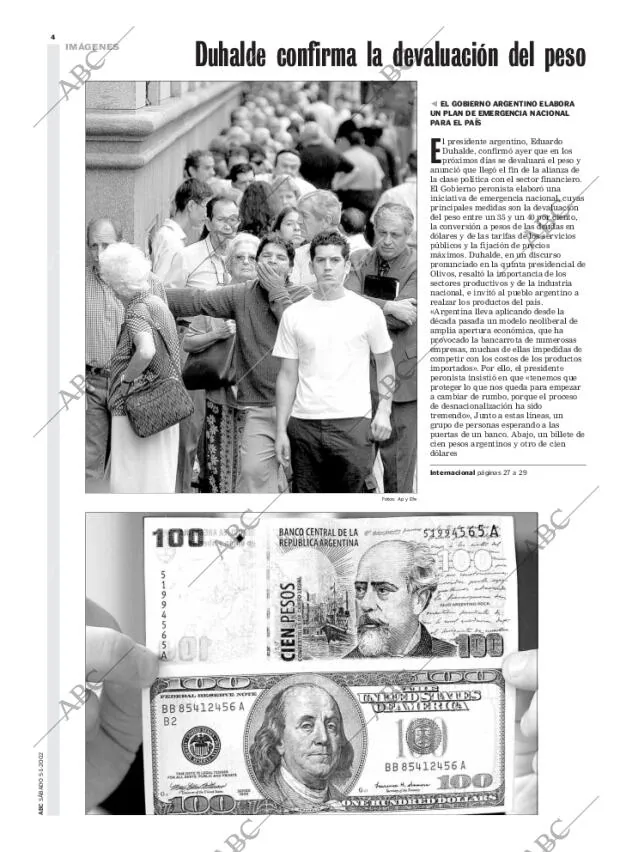 ABC MADRID 05-01-2002 página 4