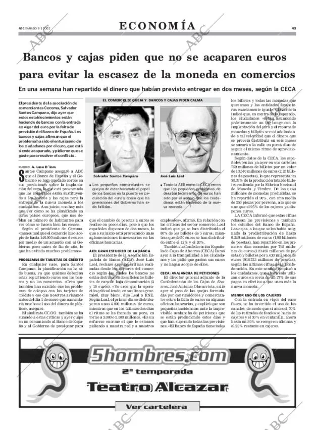 ABC MADRID 05-01-2002 página 43