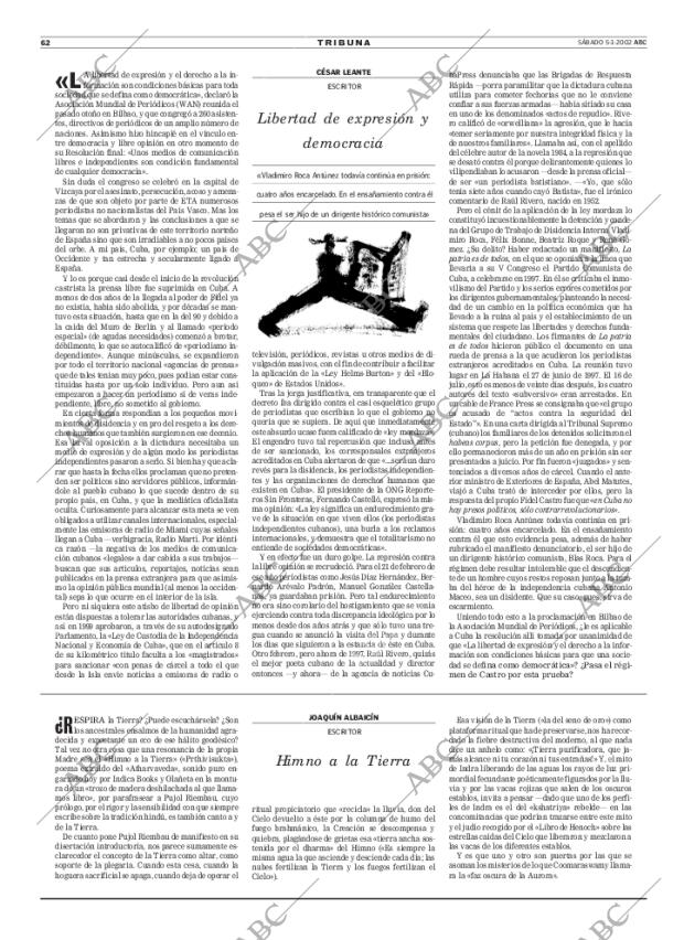 ABC MADRID 05-01-2002 página 62