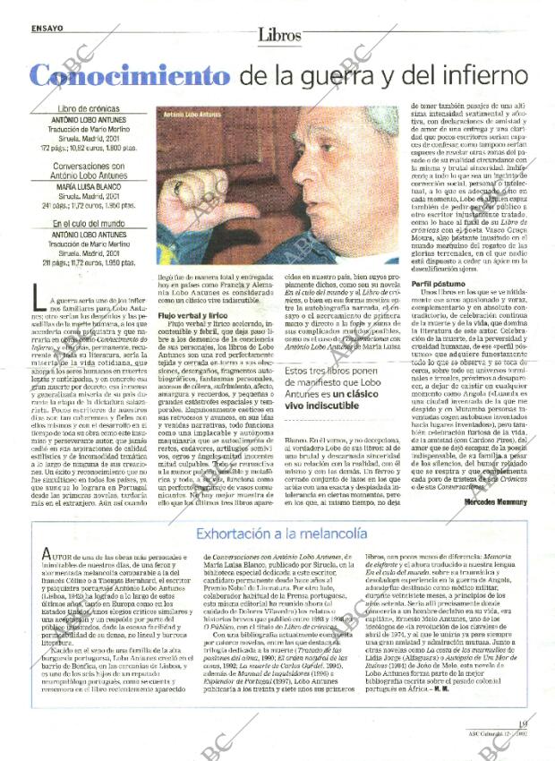 CULTURAL MADRID 05-01-2002 página 19