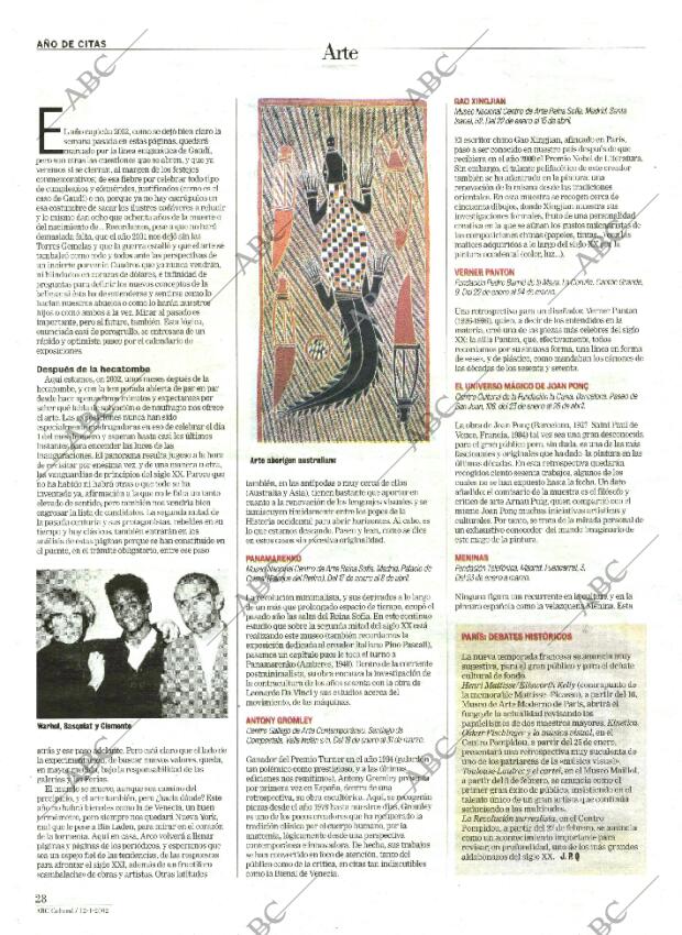 CULTURAL MADRID 05-01-2002 página 28