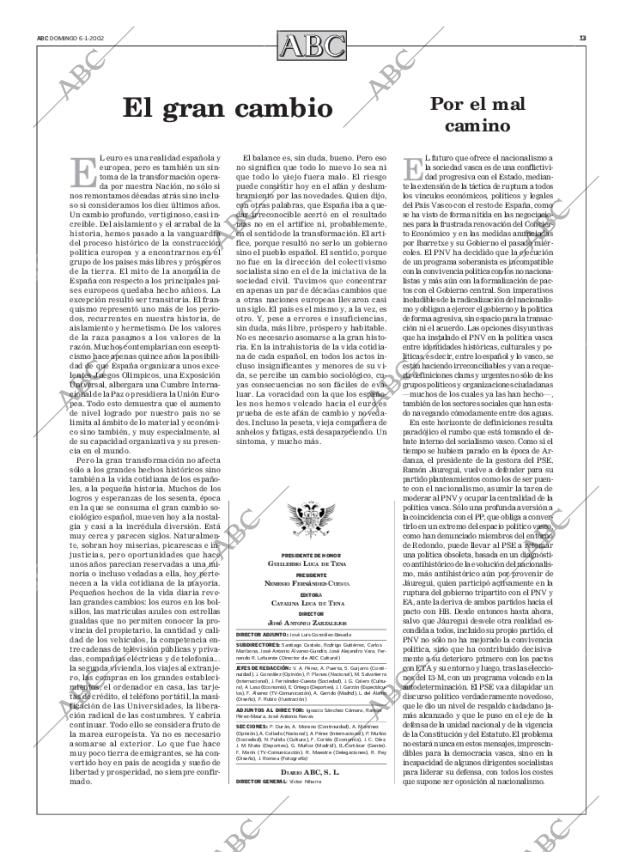 ABC MADRID 06-01-2002 página 13