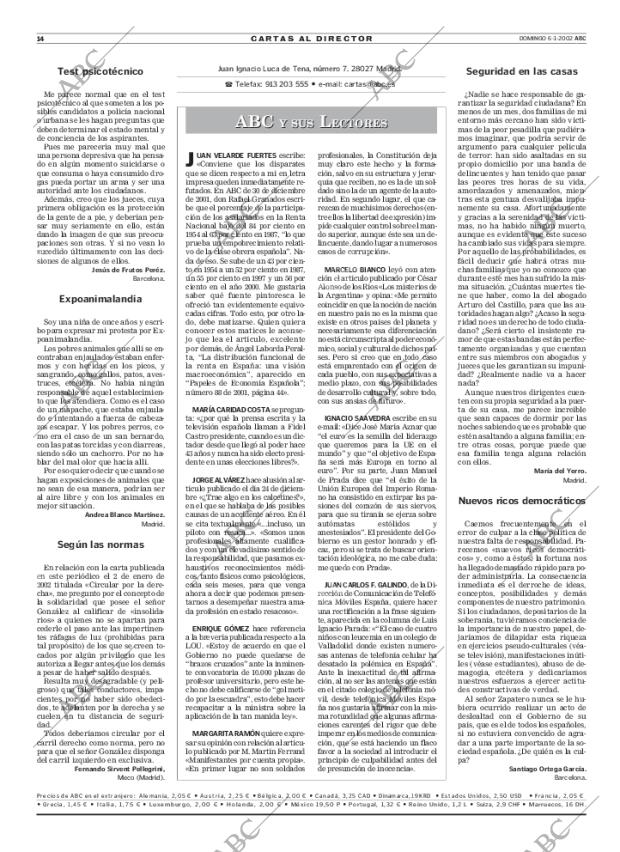 ABC MADRID 06-01-2002 página 14