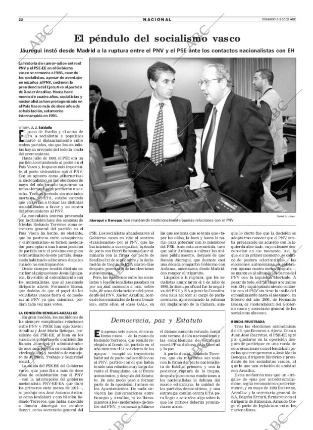ABC MADRID 06-01-2002 página 22