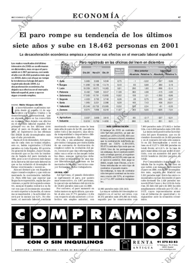ABC MADRID 06-01-2002 página 47