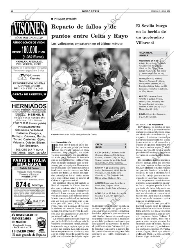 ABC MADRID 06-01-2002 página 58