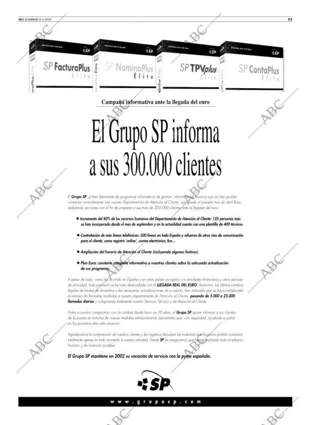 ABC MADRID 06-01-2002 página 63