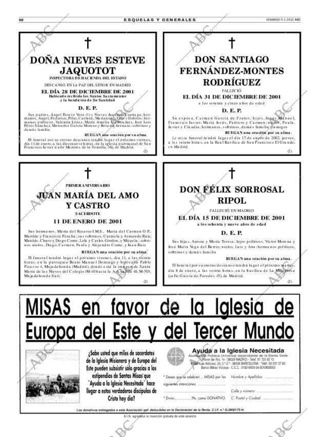 ABC MADRID 06-01-2002 página 68