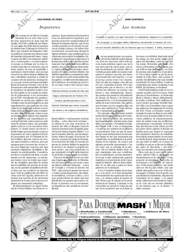 ABC MADRID 07-01-2002 página 15