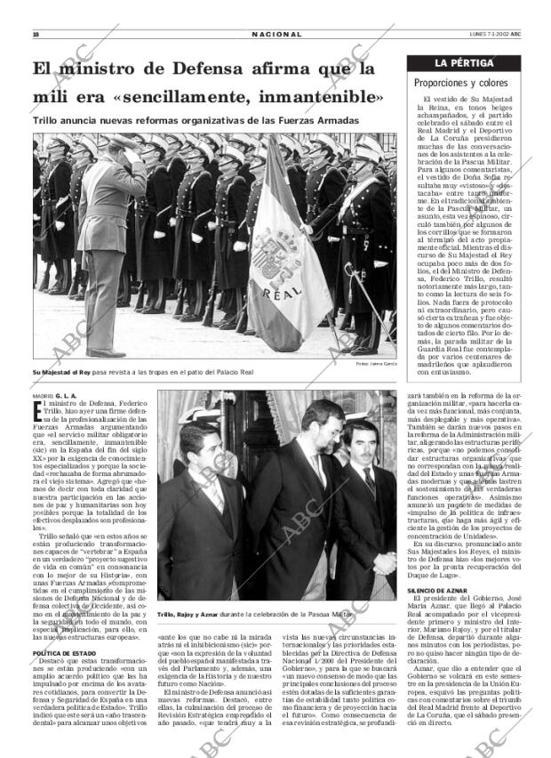ABC MADRID 07-01-2002 página 18