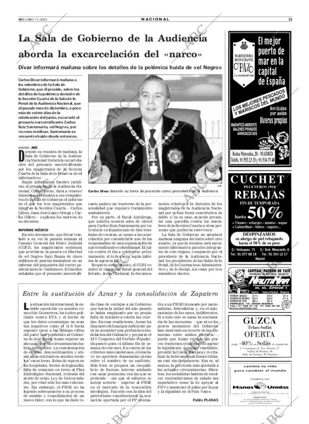 ABC MADRID 07-01-2002 página 21