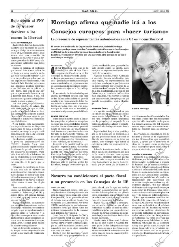 ABC MADRID 07-01-2002 página 22
