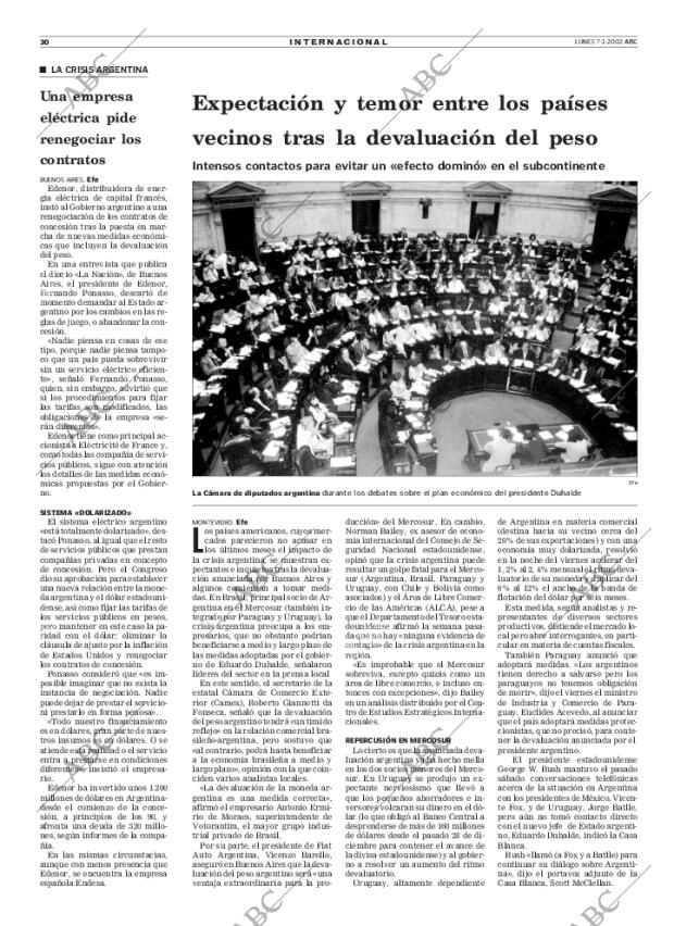 ABC MADRID 07-01-2002 página 30