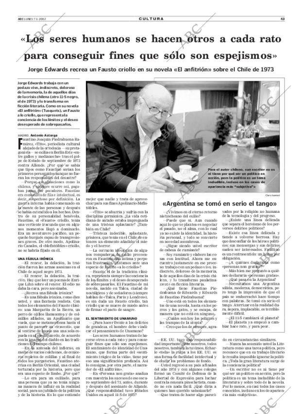 ABC MADRID 07-01-2002 página 43