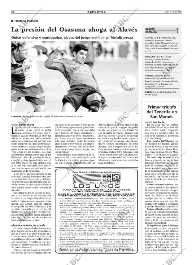 ABC MADRID 07-01-2002 página 56