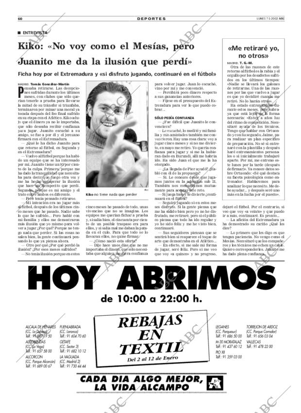ABC MADRID 07-01-2002 página 60