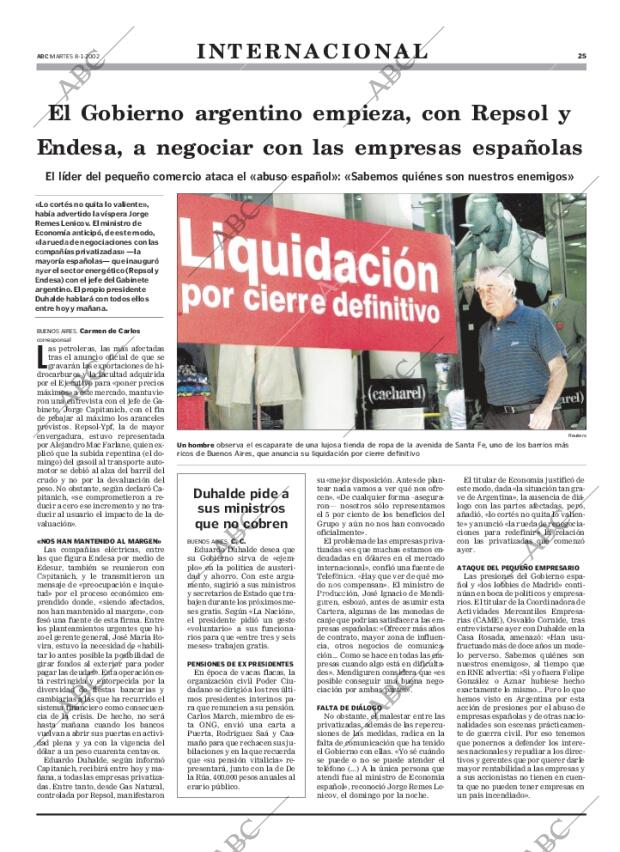 ABC MADRID 08-01-2002 página 25