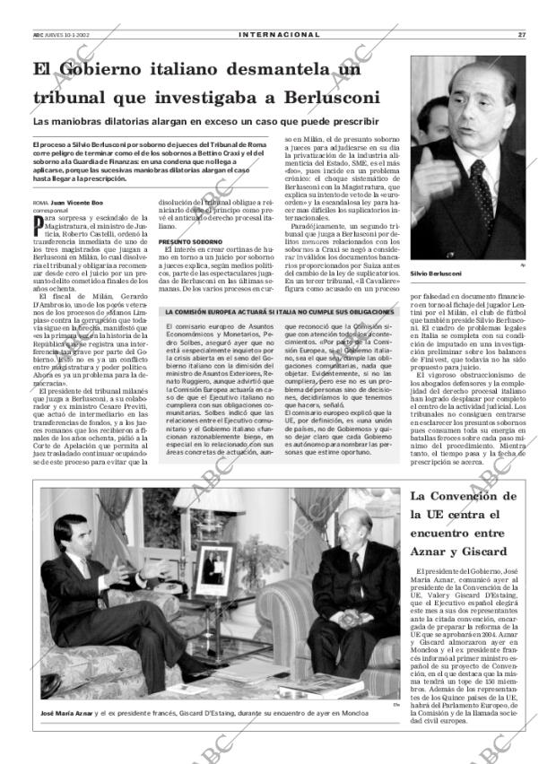 ABC SEVILLA 10-01-2002 página 27