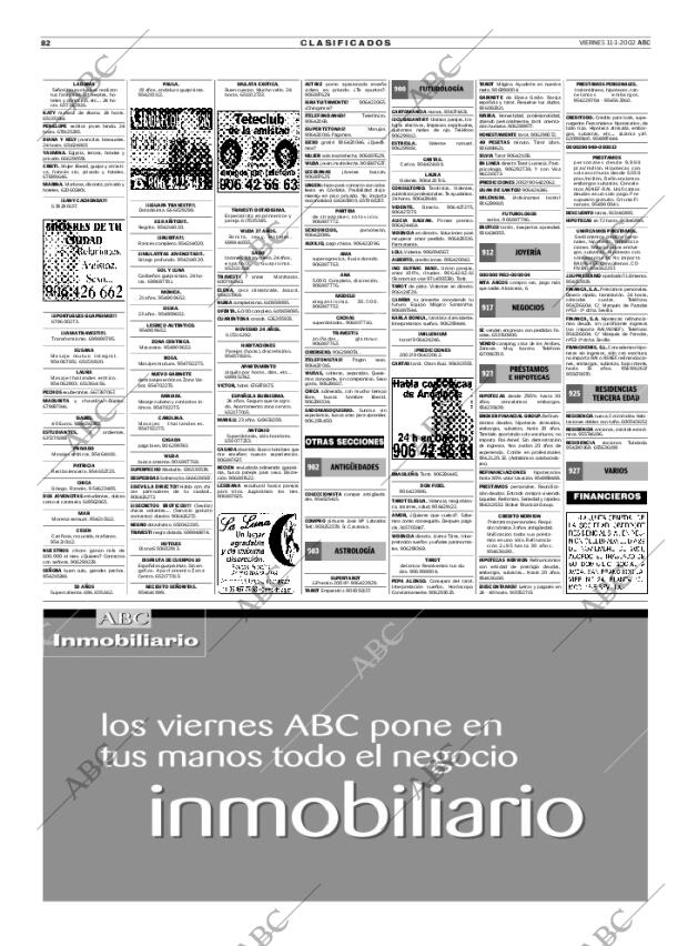 ABC SEVILLA 11-01-2002 página 82