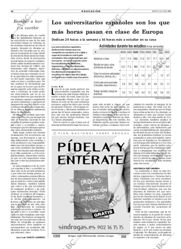 ABC MADRID 15-01-2002 página 42
