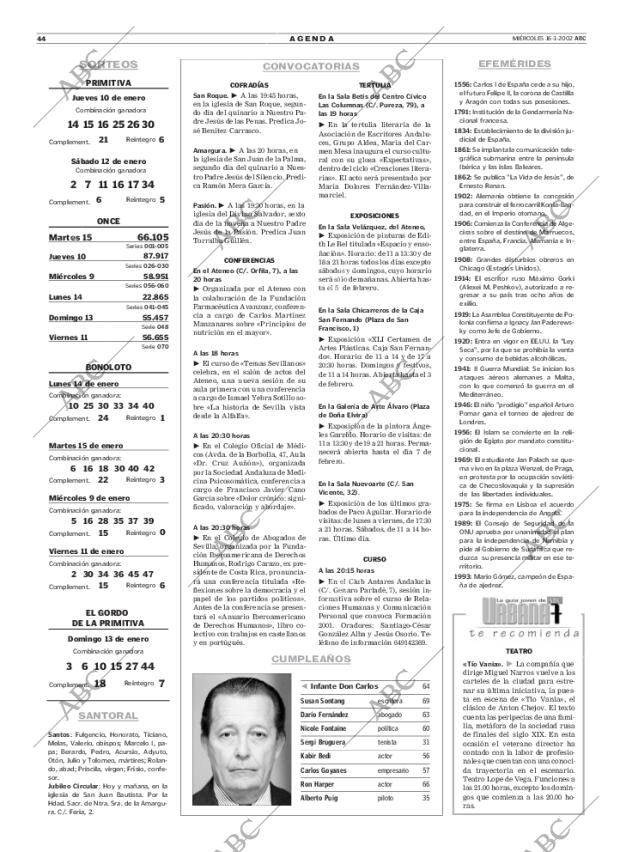 ABC SEVILLA 16-01-2002 página 44