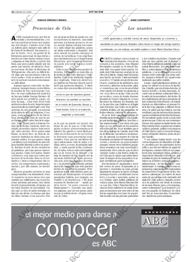 ABC MADRID 19-01-2002 página 13
