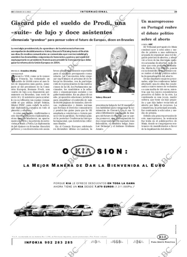 ABC MADRID 19-01-2002 página 29