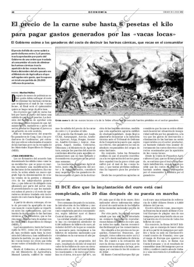 ABC MADRID 19-01-2002 página 48