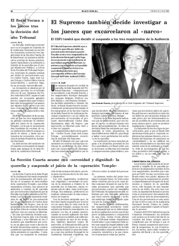 ABC SEVILLA 19-01-2002 página 18