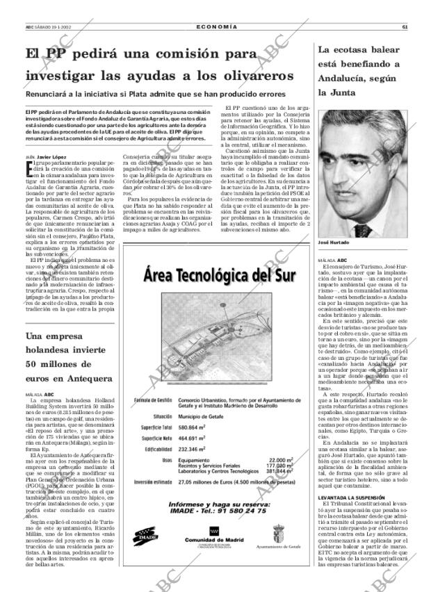 ABC SEVILLA 19-01-2002 página 61