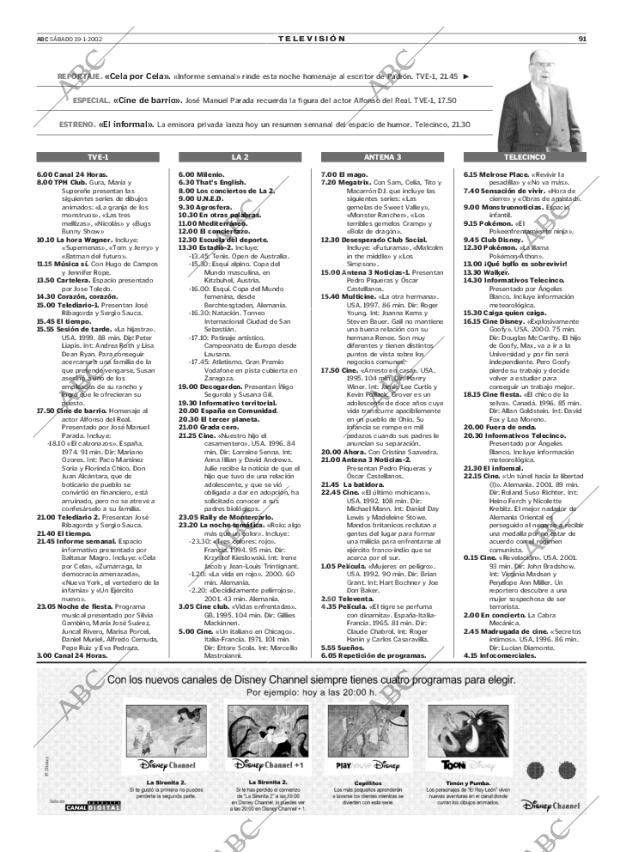 ABC SEVILLA 19-01-2002 página 91