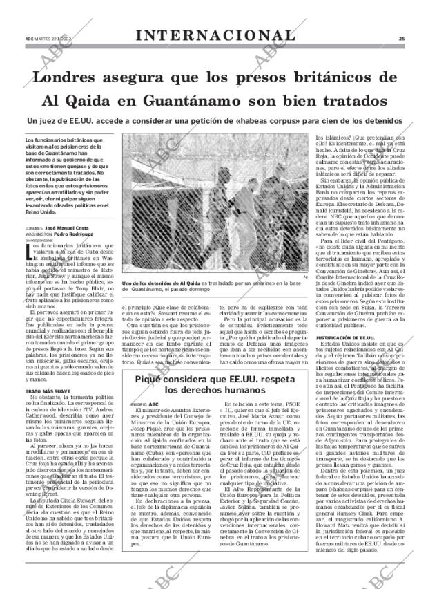 ABC MADRID 22-01-2002 página 25