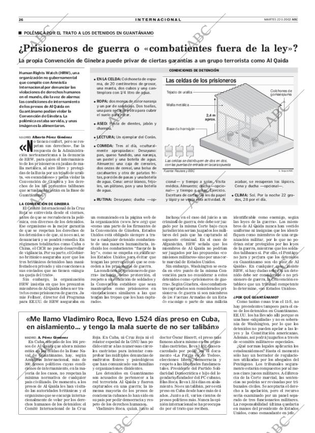 ABC MADRID 22-01-2002 página 26