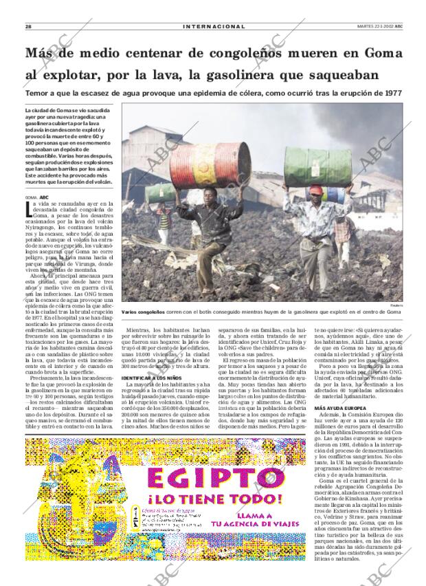 ABC MADRID 22-01-2002 página 28