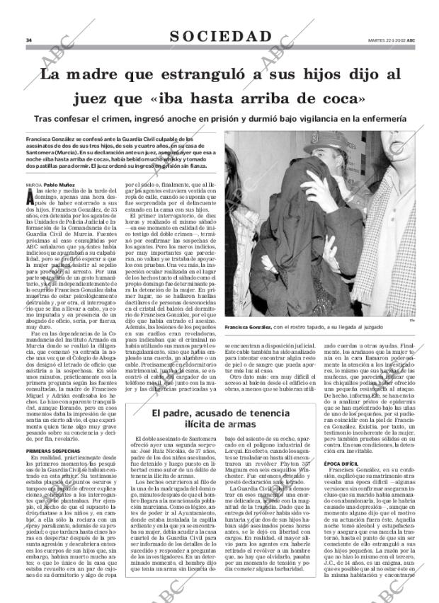 ABC MADRID 22-01-2002 página 34