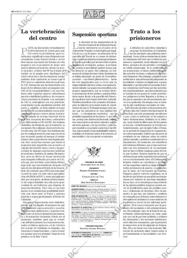 ABC MADRID 22-01-2002 página 9