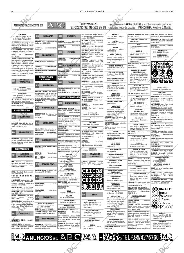 ABC SEVILLA 26-01-2002 página 78