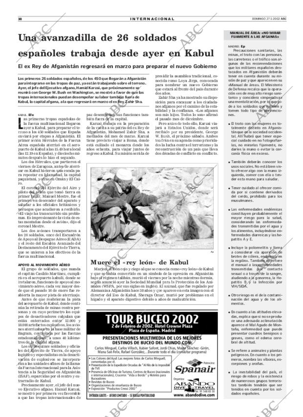 ABC MADRID 27-01-2002 página 38