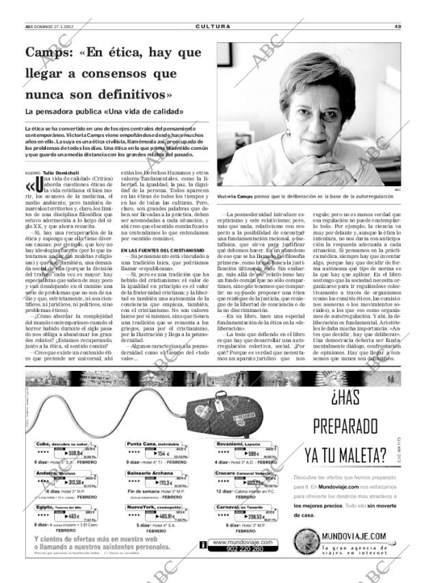 ABC MADRID 27-01-2002 página 49