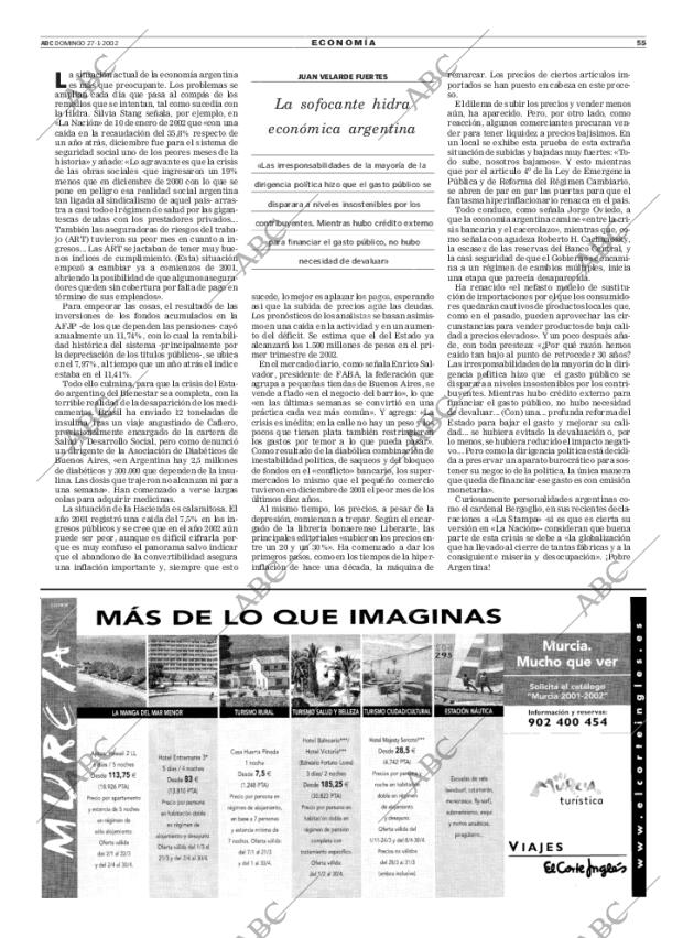 ABC MADRID 27-01-2002 página 55